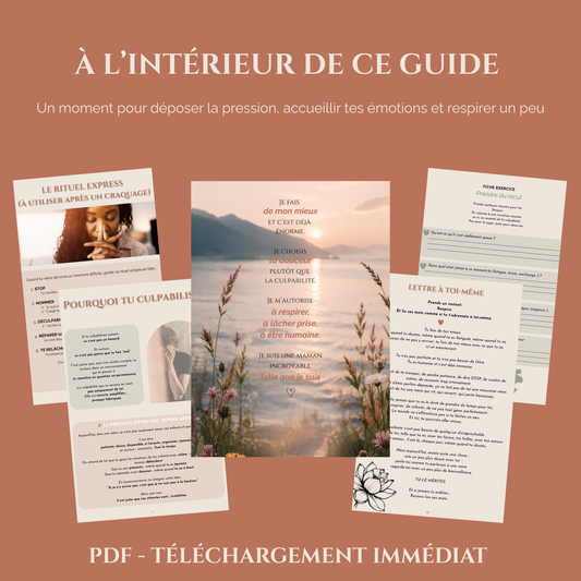 Arrête de culpabiliser - Guide pour les mamans à bout